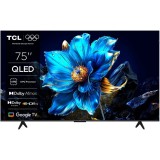 Televizor TCL QLED 75P7K, 189 cm, Smart Google TV, 4K Ultra HD, Clasa F (Model 2025)