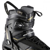 Cumpara ieftin Role fitness Nils Extreme NA2150 negre cu roti 80 mm si ABEC 9