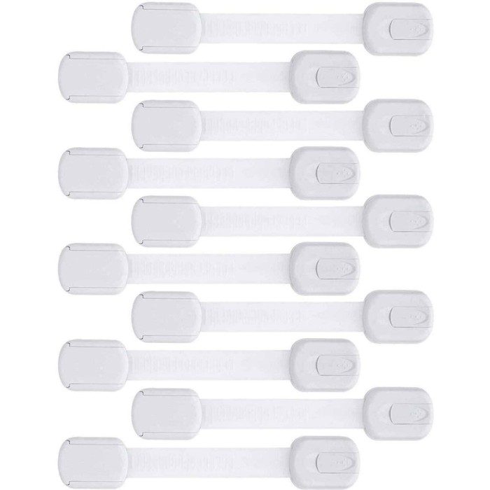 Set 10 Sisteme de siguranta multifunctionale reglabile 19 cm Bambinice BN045