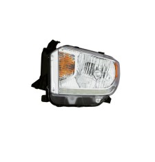 Far Toyota Tundra, 05.2013-2017, montare fata, stanga, cu lumini de zi tip LED; Tip=USA; HB2+LED+PY27/7W+W5W; electric; cu motor; Omologare: SAE; hal