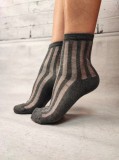 STK470-18 Sosete medii din bumbac ultrasox model cu dungi