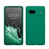 Husa Kwmobile pentru Google Pixel 7a, Verde, Silicon, KWM000019YE033C, Carcasa