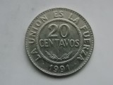 20 CENTAVOS 1991 BOLIVIA