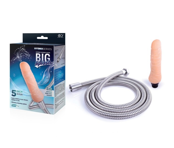 Irigator Anal Hydro Series Big Splash, Natural, 12.5 cm