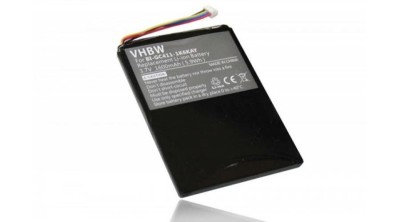 &amp;Icirc;nlocuire baterie GPS VHBW pentru Navigon BI-GC411-1K6KAY - 1600mAh, 3.7V foto