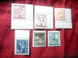 Serie mica Austria 1946 Expozitia Antifascista , 6 valori (din 8v)