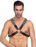 Accesoriu fetish Eross Men Chest Strap Negru