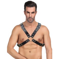Accesoriu fetish Eross Men Chest Strap Negru