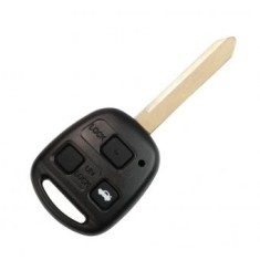 Carcasa cheie Topautochei&reg; pentru Toyota Avensis Corolla Yaris Rav4 Camry,3 butoane, lamela TOY47