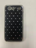Cumpara ieftin Husa telefon plastic Samsung Galaxy S Advance i9070 black glitter