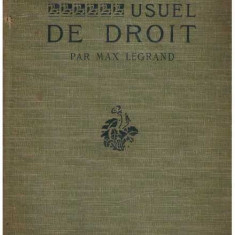 Mas Legrand - Dictionnaire usuel de droit - 127534