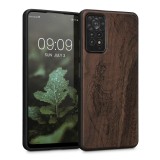 Husa kwmobile pentru Xiaomi Redmi Note 11 Pro/Redmi Note 11 Pro 5G/Redmi Note 12 Pro , Lemn, Maro, 57381.09, Carcasa