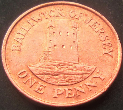 Moneda exotica 1 PENNY - JERSEY, anul 1994 *cod 1208 A foto