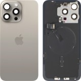 Cumpara ieftin Capac Baterie Apple iPhone 15 Pro Max, Bej (Natural Titanium), Swap