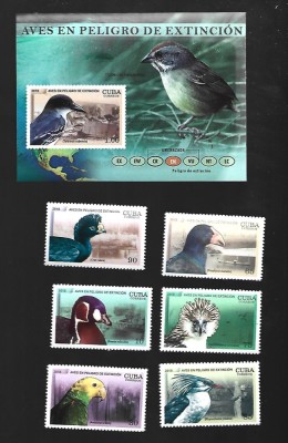 cuba pasari mnh foto