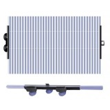 Parasolar Auto Retractabil UV, 46x130cm, Fixare Ventuze, Universal, Protectie Solara Parbriz