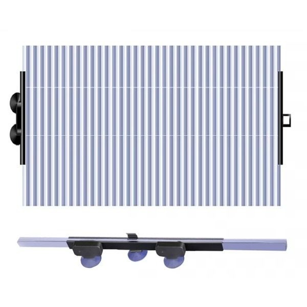 Parasolar auto retractabil impotriva razelor UV cu fixare prin ventuze