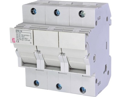 Separator cu fuzibil 3P 50A 14X51mm Eti 002560004 foto