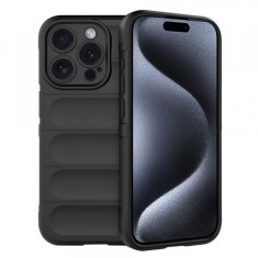 Husa pentru Apple iPhone 15 Pro, Techsuit, Magic Shield, Neagra foto