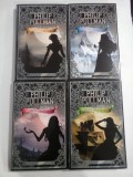 PHILIP PULLMAN - 4 carti: Printesa de tinichea / Tigrul din fantana / Rubinul din fum / Umbra din nord