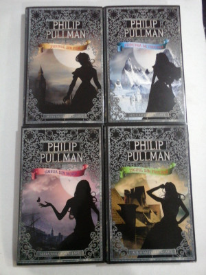 PHILIP PULLMAN - 4 carti: Printesa de tinichea / Tigrul din fantana / Rubinul din fum / Umbra din nord foto