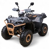 Atv copii Asix Grizzly 125cc, roti 8 inch, 3+1 viteze, culoare gri/maro Cod Produs: MX_NEW A6GRIZZLY12588-9
