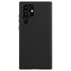 Husa compatibila cu samsung galaxy s22 ultra, super frosted shield pro, htpmag, negru