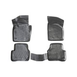 Cumpara ieftin Set covorase auto cauciuc Umbrella TPE pentru Vw Tiguan i (5N) 2007-2017, cu bordura inalta, anti-alunecare, impermeabile, cod 75020