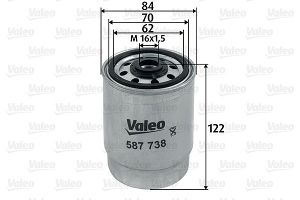 VALEO 587738 filtru combustibil