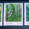 ALAND 1989 flori , plante orhidee serie 3v nestampilata