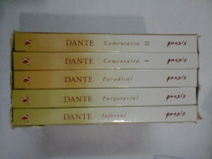 DANTE - DIVINA COMEDIE - 5 volume foto