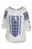 Bluza dama RA165, marime S, alb, Bumbac