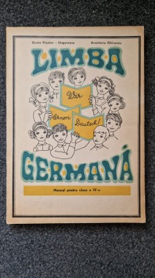 LIMBA GERMANA MANUAL PENTRU CLASA A II-A - Klaster Ungureanu foto