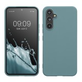 Husa Kwmobile pentru Samsung Galaxy A54 5G, Verde inchis, Silicon, KWM000018FR021C, Carcasa