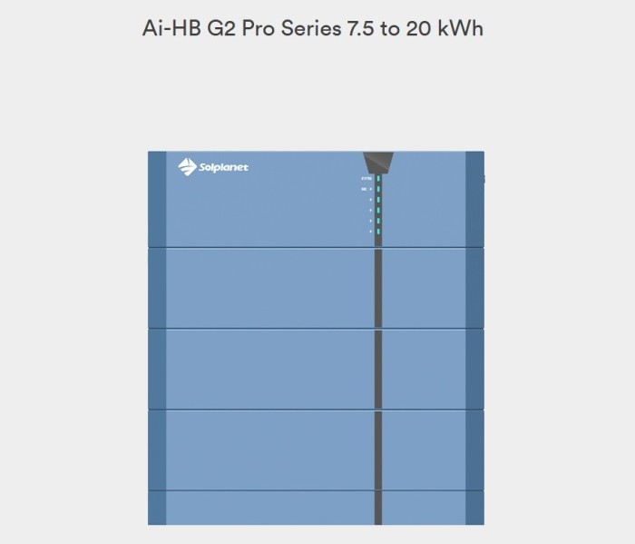 SOLPLANET AI-HB G2 PRO BATTERY MODULE