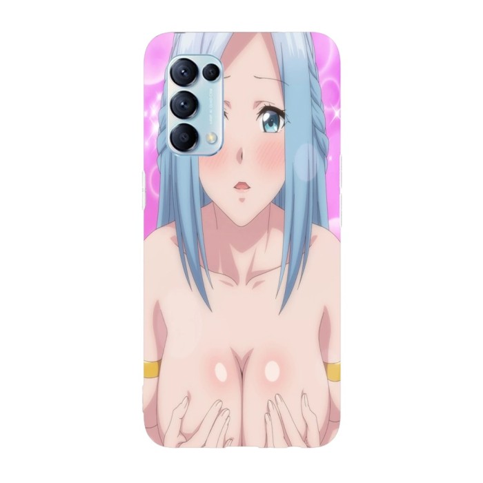 Husa compatibila cu Oppo A54s, Viceversa, model Olivia Servant Blushing The Hidden Dungeon Only I Can Enter, Silicon, TPU
