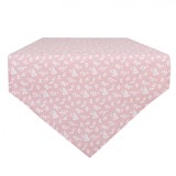 Cumpara ieftin Fata de masa bumbac roz pudrat Flowers 50*160 cm