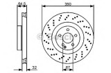 Disc frana MERCEDES E-CLASS T-Model (S211) (2003 - 2009) BOSCH 0 986 479 412