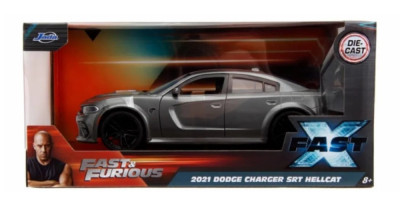 Macheta Dodge Charger SRT Hellcat 2021 X Fast and Furious - 1/24 Jada foto