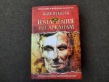 Igor Bergler - Testamentul lui Abraham CU AUTOGRAF