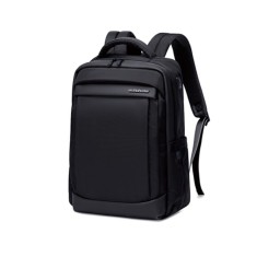 Rucsac textil-Rucsac negru simplu