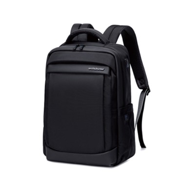 Rucsac textil-Rucsac negru simplu foto