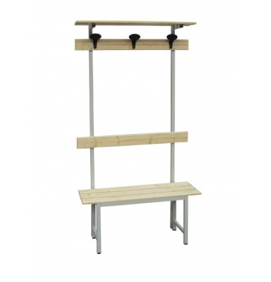 BANCA PT. VESTIAR CU CUIER PT. 3 PERSOANE, PF/LE/A/M/1000, 1000x350x1850 mm (LxlxH), Italia foto