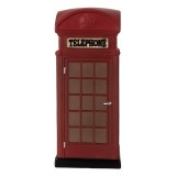 Cumpara ieftin Lampa veghe camera copii polirasina multicolora Cabina Telefonica 10x10x23 cm