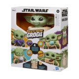 Figurina interactiva Star Wars &ndash; Baby Yoda, Galactic Snackin&rsquo; Grogu, 23,5 cm