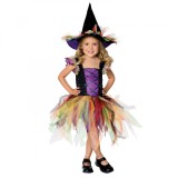 Cumpara ieftin Costum Vrajitoare pentru fete 116 cm 5-7 ani