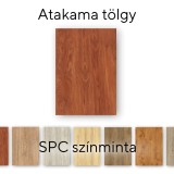 Mostra Pardoseala Vinil SPC Leziter Atakama Oak, 1220x180x4.5mm, Stejar, Strat IXPE, Impermeabila, Rezistenta Uzura, Maro