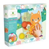 Cumpara ieftin Set de creatie, Sycomore Babyssimo, Picteaza cu degetele, Animale salbatice