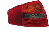 Stop spate lampa Audi A6 (C5), 05.1997-05.2001 Sedan, omologare ECE, fumuriu, fara suport bec, partea Stanga, Depo