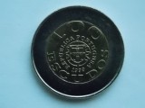 100 ESCUDOS 1999 COMEMORATIVA (EROARE - PORTUGUSA), Europa